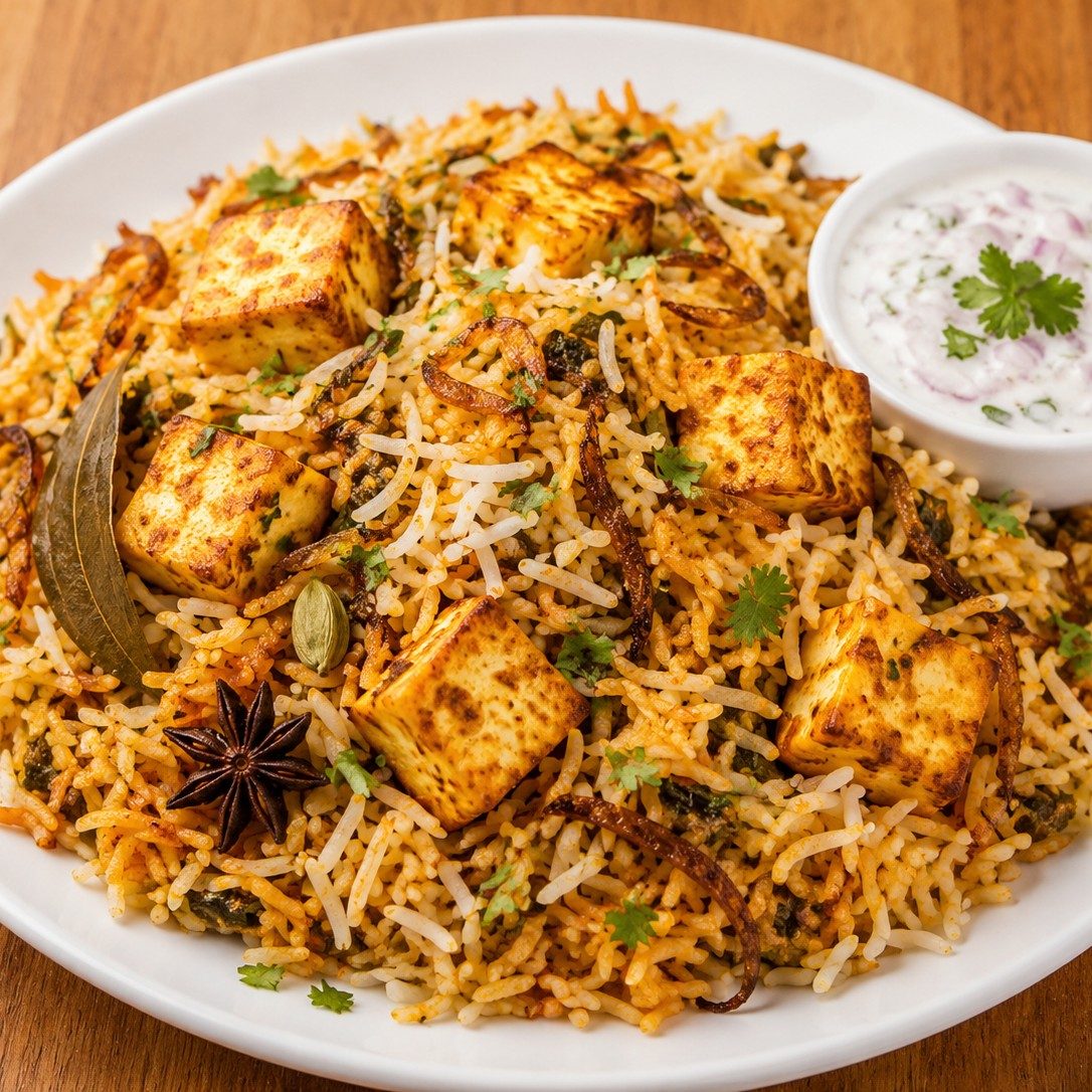 Veg Biryani.