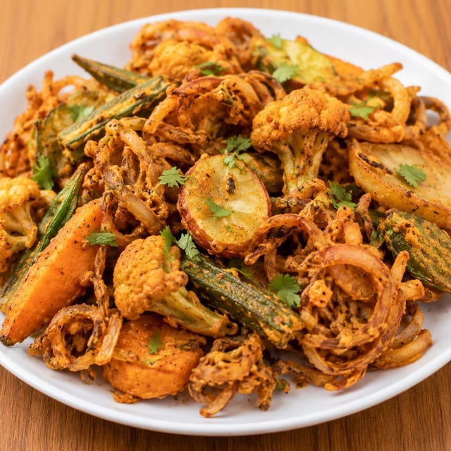 Mix Veg Bhajia.