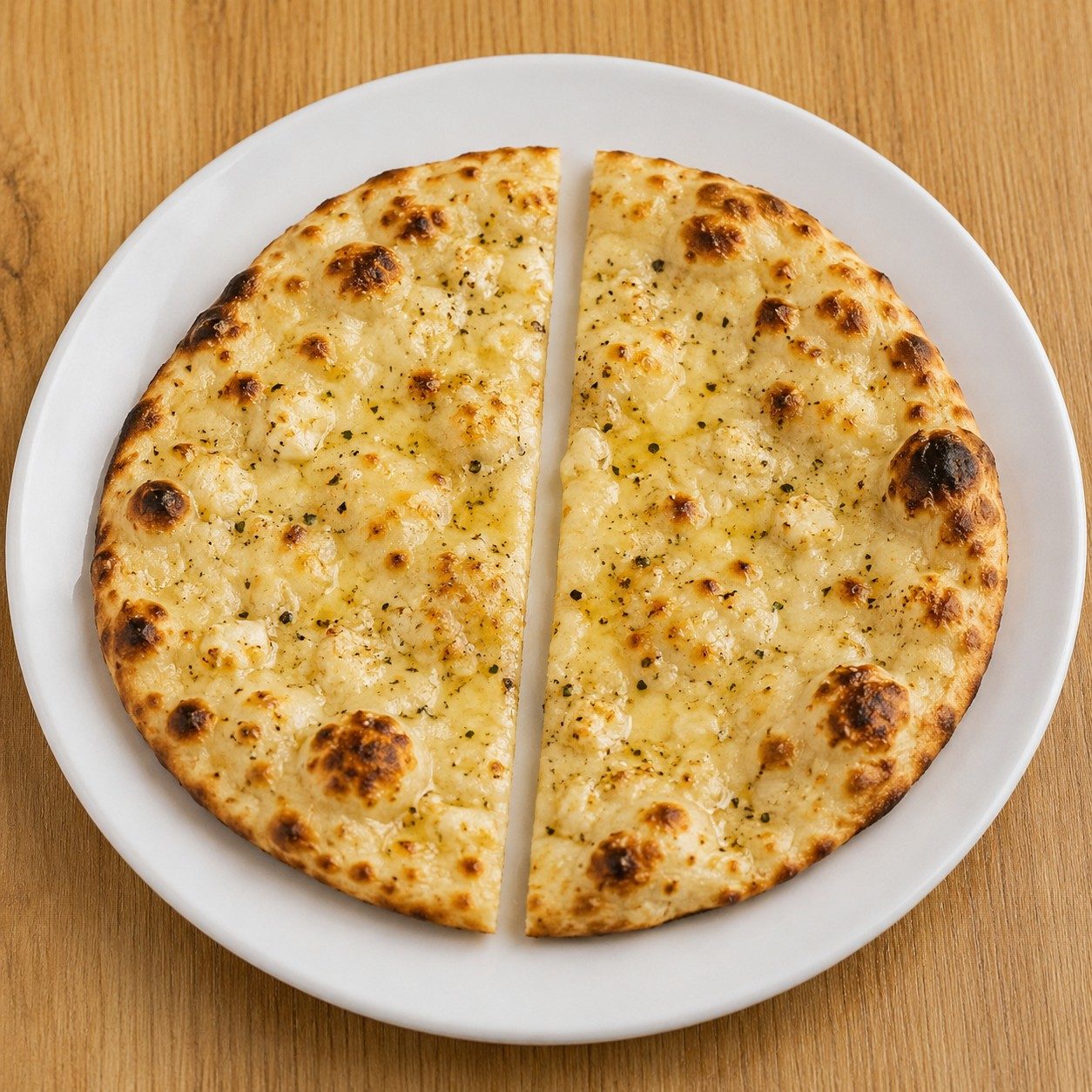 Goat Cheese Honey Naan.