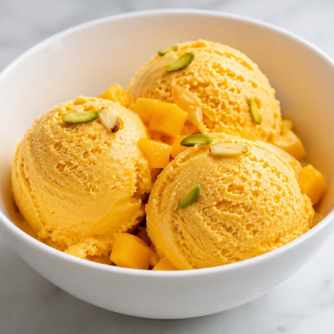 Mango Ice Cream.