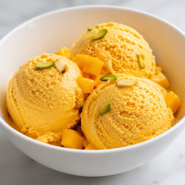 Mango Ice Cream.