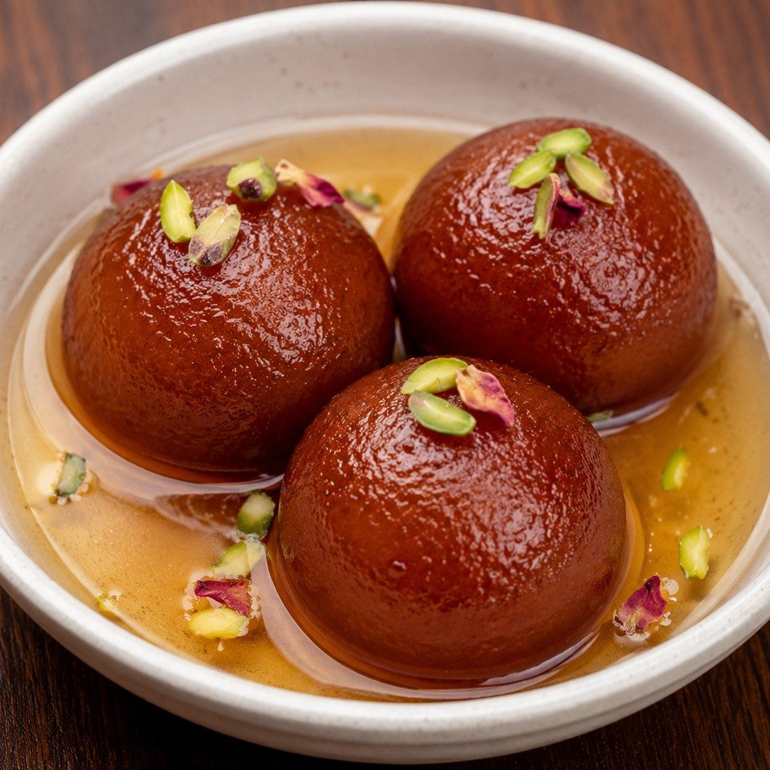 Gulab Jamun.