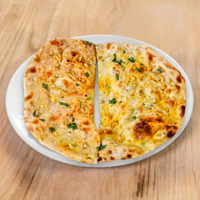 Delicious Garlic Naan