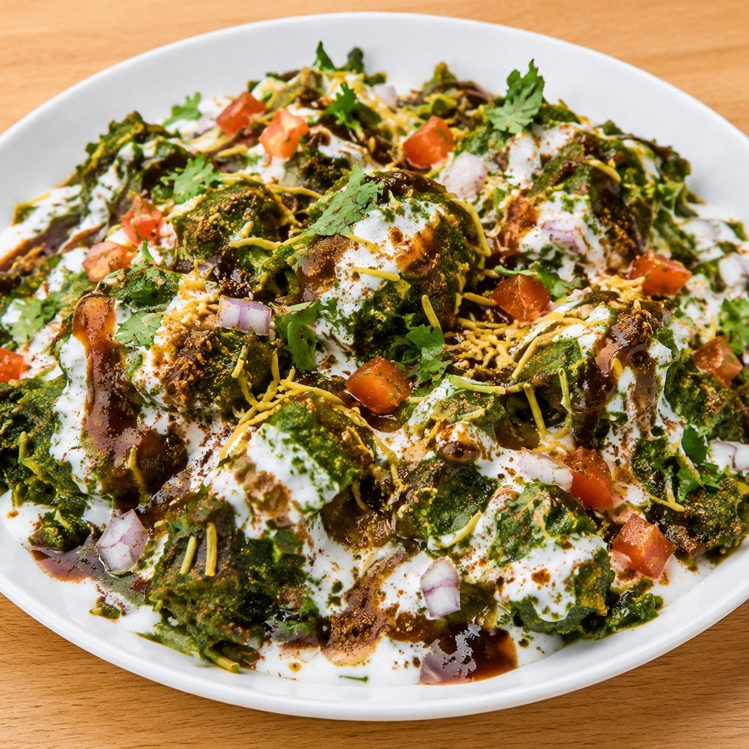 Palak Chaat.