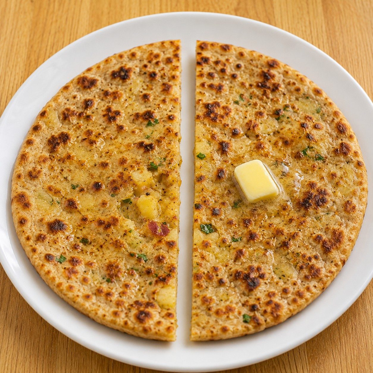 Aloo Paratha.