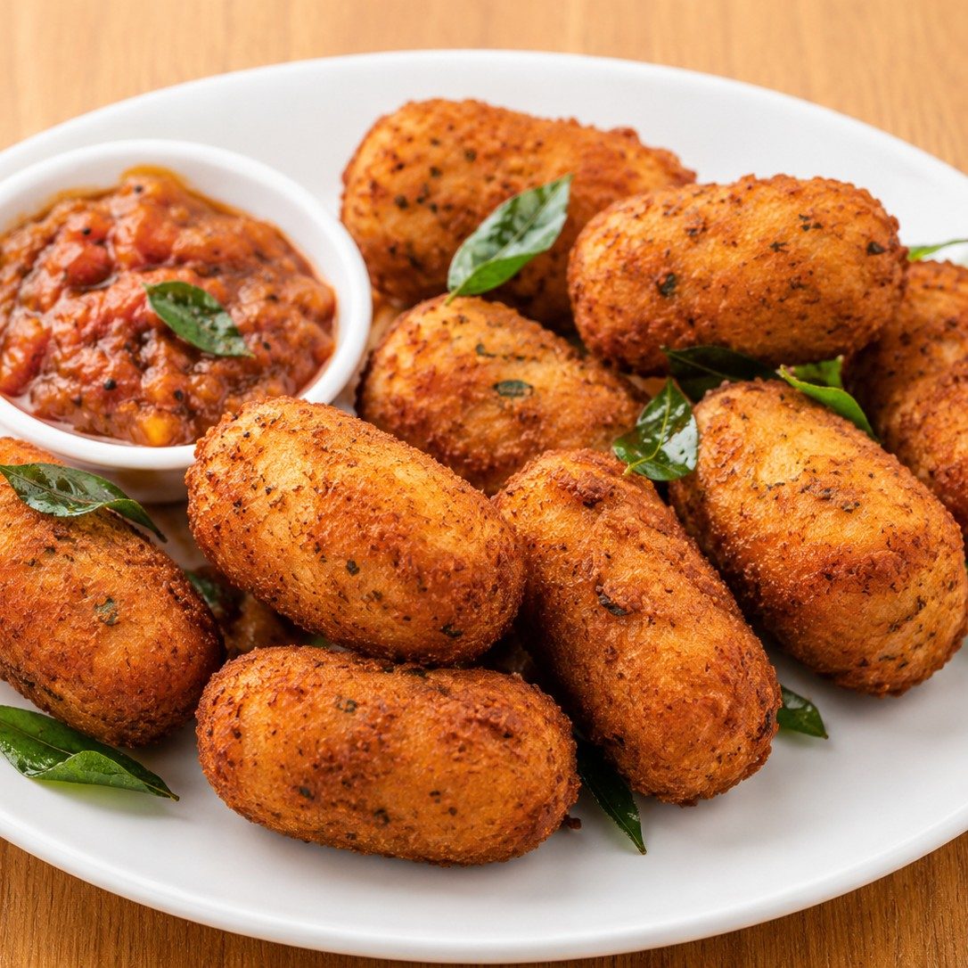 Chettinad Chicken Croq..